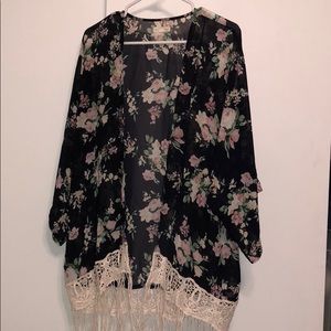 Floral kimono